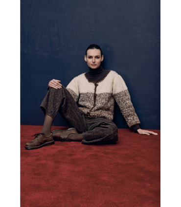 LANG YARNS : Punto 89 - Baby Lama - Top Down