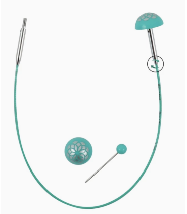 KNIT PRO : The mindful Collection - cable 360° - 100cm