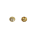Bouton Métal Boule sur pied : 18mm - DORÉ