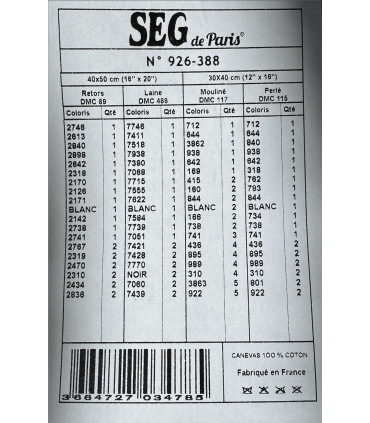 SEG : Canevas LA CACHETTE