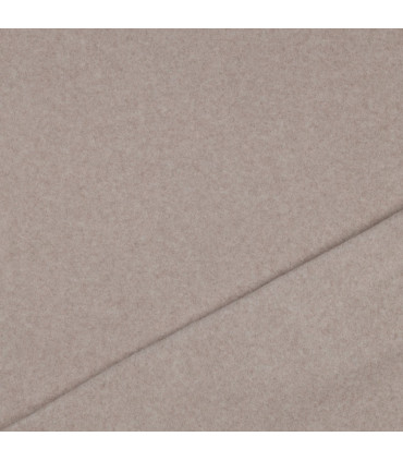 Flannelle de Coton - CHINÉ TAUPE