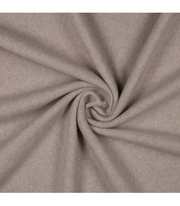 Flannelle de Coton - CHINÉ TAUPE