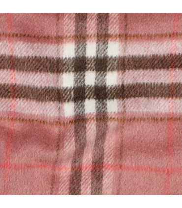 Flanelle Tartan épais ROSE