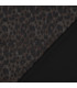 Viscose élasthanne - Motifs léopard - MARRON