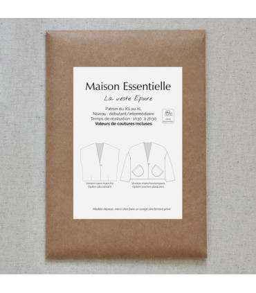 MAISON ESSENTIELLE - La veste ÉPURE
