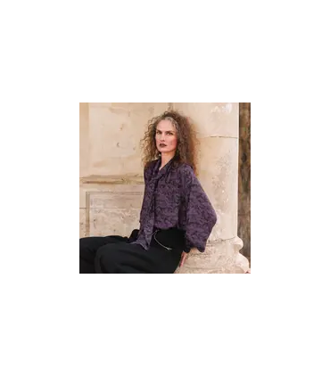 SINGULIERE par COUSETTE - La blouse Violette