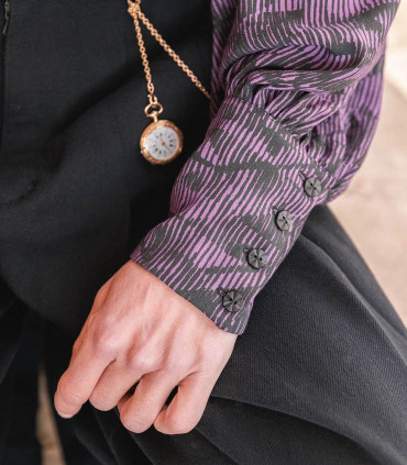 SINGULIERE par COUSETTE - La blouse Violette