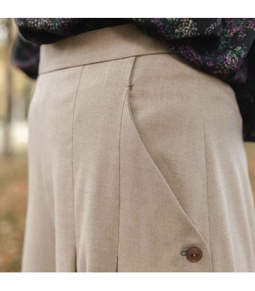SINGULIERE par COUSETTE - La jupe culotte Devinette