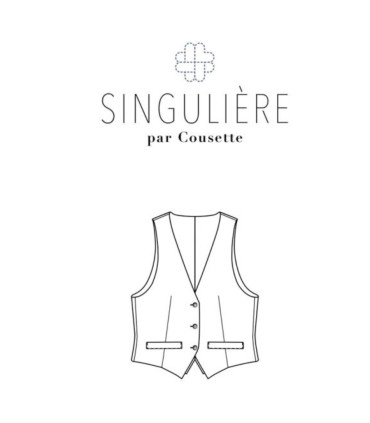 SINGULIERE par COUSETTE - Le gilet Mouchette