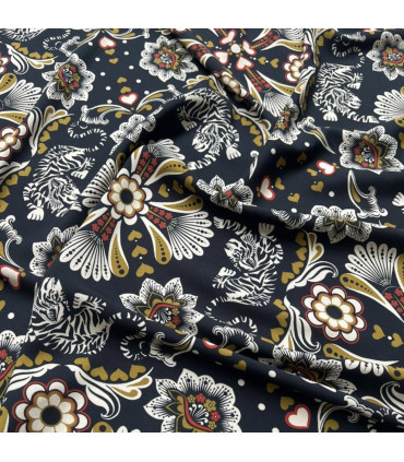 COUSETTE - Viscose - Tigre sacré