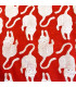 Coton Indien - TIGROU- ROUGE