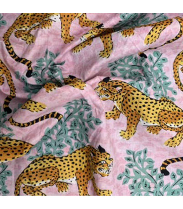 Coton indien - Rajah - ROSE