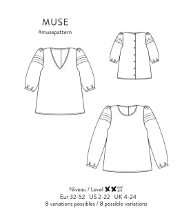 Atelier Scammit : La Blouse - MUSE