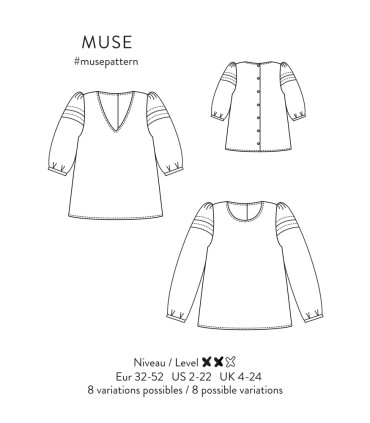 Atelier Scammit : La Blouse - MUSE