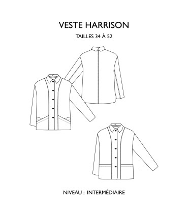 Églantine et Zoé : La Veste - HARRISON