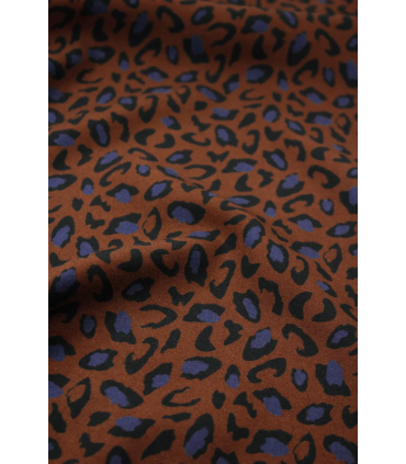 ÉGLANTINE ET ZOÉ : Viscose bagheera - CHOCOLAT
