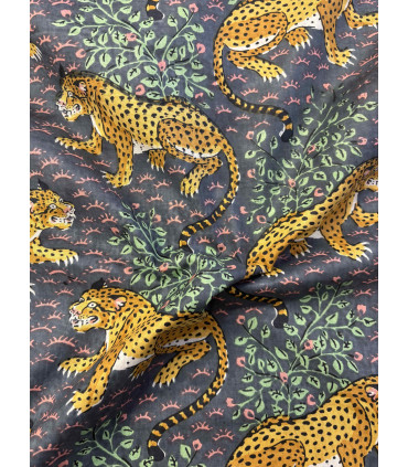Coton Indien - Rajah - ANTHRACITE