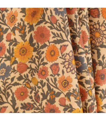 Madame IRIS : Flanelle  de coton bio - SOLEA