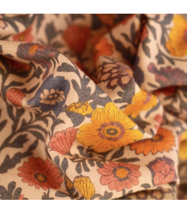 Madame IRIS : Flanelle  de coton bio - SOLEA