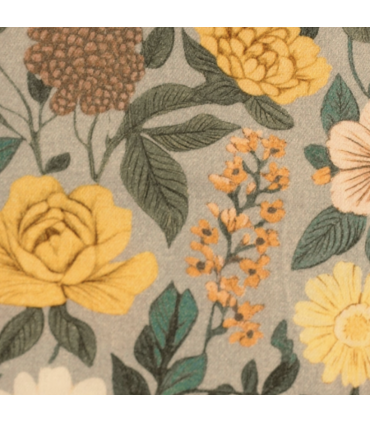 Madame IRIS : Flanelle de coton bio - CARA été