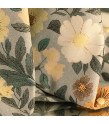 Madame IRIS : Flanelle de coton bio - CARA été