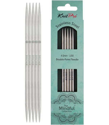 KnitPro - Mindful Collection - Aiguilles doubles pointes 15cm - 5mm