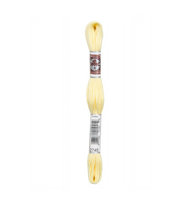 DMC Retors Mat  - 2745- Jaune Banane