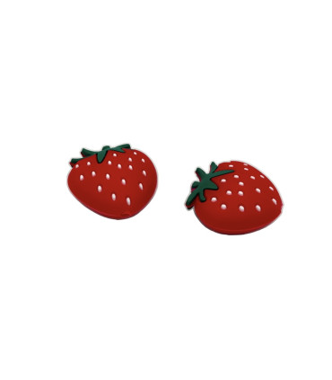 Protège pointes aiguilles à tricoter : Fraise