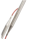 CHIAOGOO - Aiguilles Circulaires Fixes Metal Red - 80 Cm -10mm