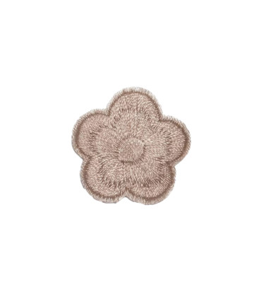 Thermocollant - Fleur beige