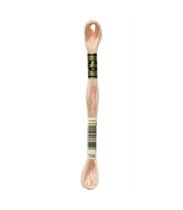 DMC Mouliné Spécial 25 - Article 117 - 754 - BEIGE ROSÉ