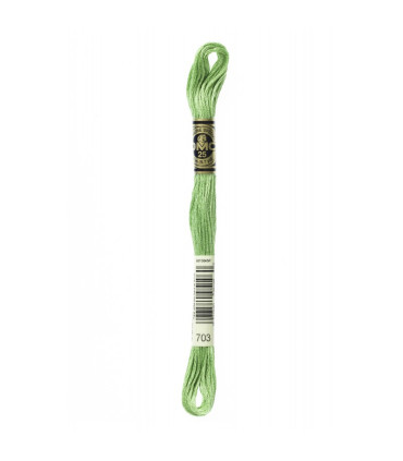DMC Mouliné Spécial 25 - Article 117 - 703 - VERT PRINTEMPS