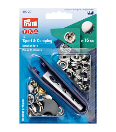 PRYM : Pression SPORT et CAMPING 15MM