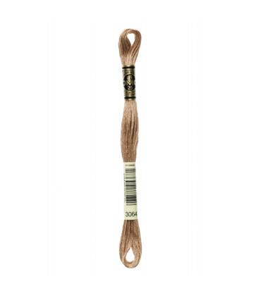DMC Mouliné Spécial 25 - Article 117 - 3064 - BEIGE FONCÉ