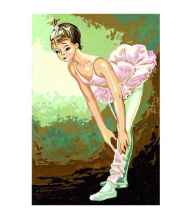 SEG - Canevas pénélope - BALLERINE - 30x40