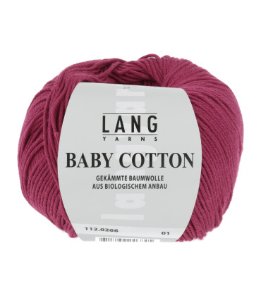 LANGYARNS - Baby Cotton - FRAMBOISE
