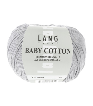 LANGYARNS - Baby Cotton - GRIS CLAIR