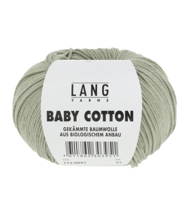 LANGYARNS - Baby Cotton - VERT PASTEL