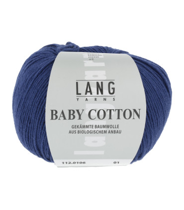 LANGYARNS - Baby Cotton - BLEU FONCÉ