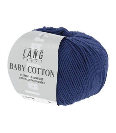 LANGYARNS - Baby Cotton - BLEU FONCÉ