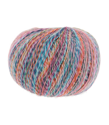 WOOL ADDICTS : Footprints - LILA BAIE BLEU