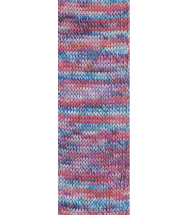 WOOL ADDICTS : Footprints - LILA BAIE BLEU