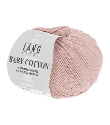 LaNGYARNS - Baby Cotton - ROSE FONCÉ