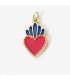 Pendentif Ex-Voto - FUSCHIA
