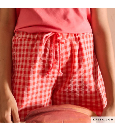 SEERSUCKER Vichy Gingham little - ROUGE ET ROSE