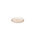 Bouton métal Blanc cuivre - 15mm