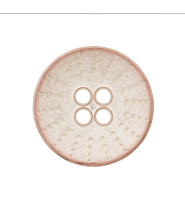 Bouton métal Blanc cuivre - 20mm