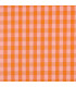 POPPY - Coton Vichy Orange et Saumon