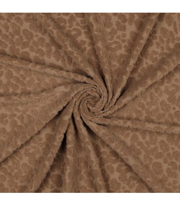 Sweat Éponge - Léopard - CAMEL