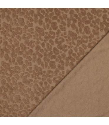 Sweat Éponge - Léopard - CAMEL
